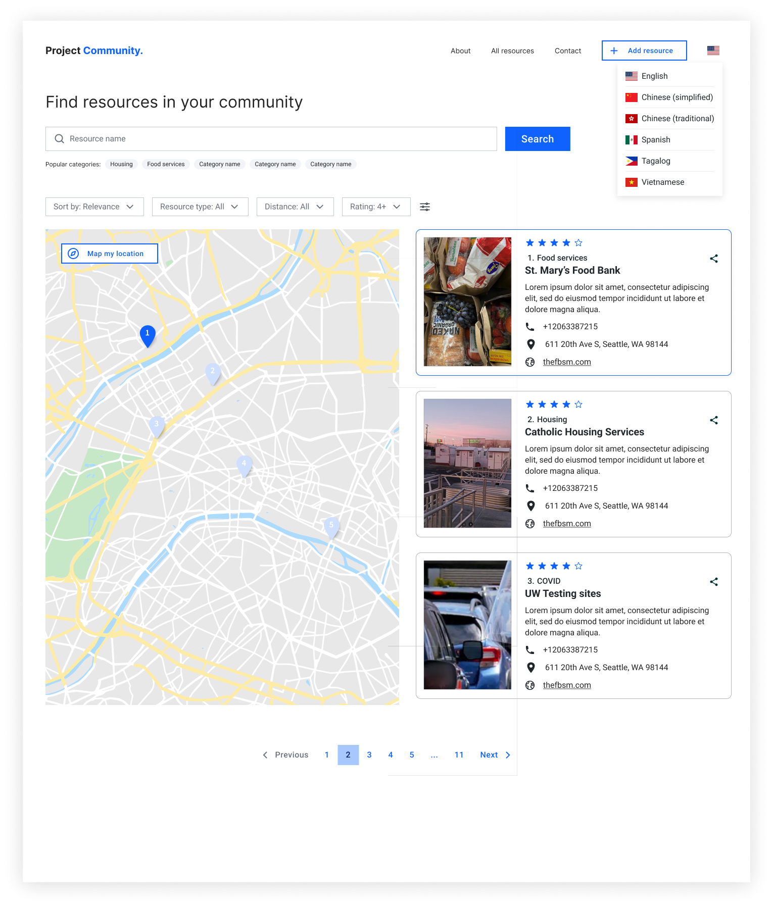 Final Language Selector